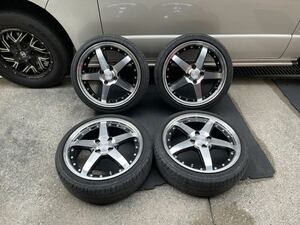 ロクサーニ　グラスターファイブ　16インチ5.5J ET48 PCD 100 4穴 4本セット　632 165/45R16 ワーク　レイズ　シャコタン　深リム