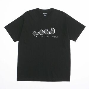 GO5752□NEIGHBORHOOD/ネイバーフッド*21AW*ゴーストプリント*クルーネック/丸首*半袖*Tシャツ*ブラック系/黒系*メンズ*sizeL