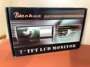 【I-037】◆ 新品・未使用 ◆ TFT LCD MONITOR ◆ 5.8インチ ミラー モニター ◆