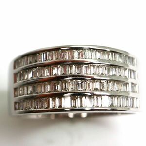 JEWELRY MAKI(ジュエリーマキ)豪華!!《K18WG 天然ダイヤモンドリング》M 約9.1g 約16号 0.75ct diamond ring 指輪 jewelry EI2/EI5