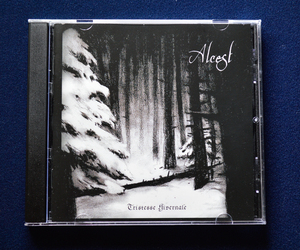 500枚限定 Alcest / Angmar - Tristesse Hivernale / Aux Funerailles Du Monde スプリットCD フランス産 ブラックメタル black metal