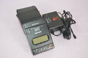 SONY TCD-D3 DAT WALKMAN ポータブル DAT レコーダー ACP-D3 ACアダプター付