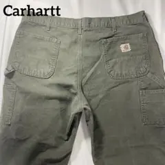 Carhartt USA古着 極太 バギーパンツ ペインターパンツ カーキ