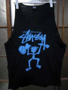 ステューシー　Stussy　中古　タンクトップ　メンズ　XL　59