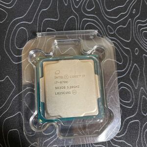 CPU Intel Core i7 8700 1円スタート　Windows11対応