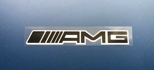 数量限定セール品　 ///AMG 黒系ロゴ　ステッカー