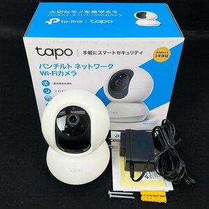 tapo パンチルト ネットワーク Wi-Fiカメラ TapoC200 通電のみ確認 ホワイト [C5418]