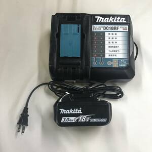 sx699 送料無料！2点セット 動作品 makita マキタ リチウムイオンバッテリー BL1830B 急速充電器 DC18RF まとめ