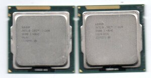 Intel ☆ Core i7-2600　2個セット ★ 3.40GHz (3.80GHz)／8MB／5GT/s　4コア ★ ソケットFCLGA1155 ☆