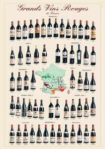 ■『フランスの赤ワイン』のポスター■