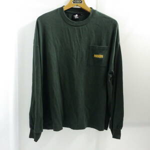 NFL TEAM APPAREL PACKERS ビッグシルエット　ロングTシャツ　WEGO ウィーゴー　Mサイズ