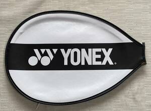 バトミントン ラケットカバー YONEX/ヨネックス REXPLAYⅡ 25×36cm 白色ブルー文字系....未使用品