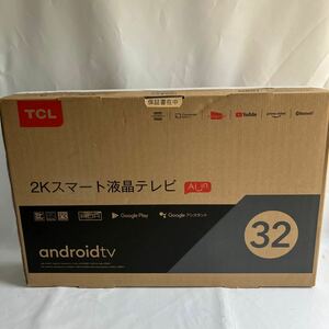 ▽【500円スタート】TCL 液晶カラーテレビ 32S515 2020年製 取扱説明書・リモコン付き 稼動品