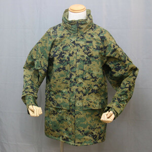 【米軍実物】USMC APECS MARPAT デジタル ウッドランドカモ GORE-TEXゴアテックスパーカー 　サイズ：M　〈軍放出品〉