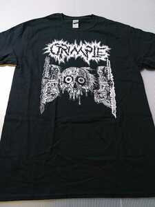 GRIMPLE Tシャツ skull 黒M / casualties rancid nofx Screeching Weasel Crimpshrine Logical Nonsense celtic frost