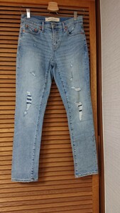 Gap ダメージデニムジーンズ レディース