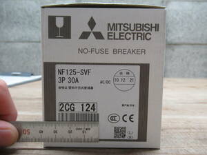 未使用 新品 三菱電機 MITSUBISHI ブレーカ NF125-SVF 3P 30A 管理5MS1114C10