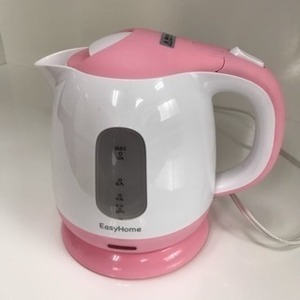 ★新品未開封★送料無料★電気ケトル 1L 注ぎ口フィルター、自動電源OFF、空焚き防止機能付 省エネ ピンク