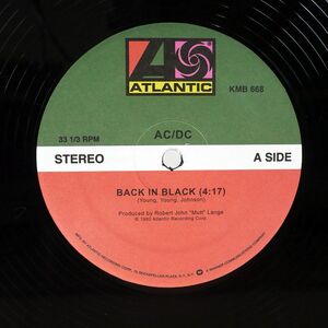 米 AC/DC/BACK IN BLACK / HELL’S BELLS/ATLANTIC KMB666 12