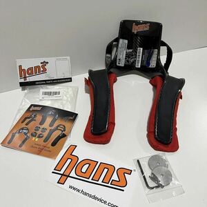 HANS ハンス社製 ハンス デバイス プロフェッショナルシリーズ カーボン デバイスパッド レッド ハンスパッドシートベルトパッドサーキット