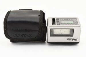 ★通電確認済★CONTAX コンタックス TLA200 ストロボ フラッシュ ケース #e0510