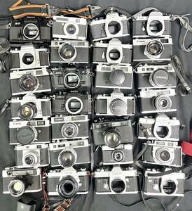 【売り切り】【中古品】【ジャンク品】Nikon Canon PENTAX RICOH MINOLTA 等 フィルムカメラ レンジファインダー まとめ売り 