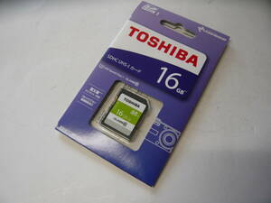 新品未使用未開封！送料無料！TOSHIBA SDHC クラス⑩ 16GB