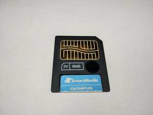 8MB　3V　OLYMPUS　スマートメディア　SMカード　フォーマット済み　メモリーカード　SMART MEDIA