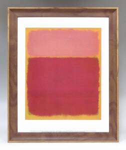 新品☆額付アートポスター◇マーク・ロスコ☆Mark Rothko☆絵画☆壁掛け☆インテリア☆158