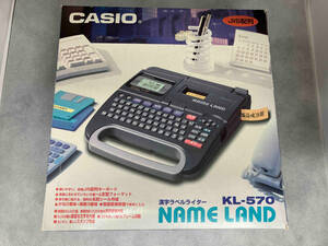 ジャンク　 CASIO カシオ　ネームランド　KL-570