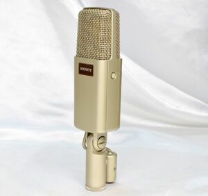 【A】SONY C-48 1980年代 ビンテージマイク Neumann U87 ノイマン U87Ai の永遠のライバル コンデンサーマイク