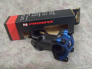 PROMAX / DA-751NCステム 31.8mmハンドルクランプ 60mm ブラック/ブルー
