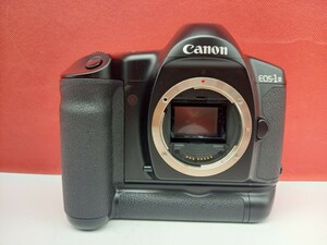 ■ Canon EOS-1N フィルム一眼レフカメラ ボディ 動作未確認 現状品 BATTERY PACK BP-E1 キャノン