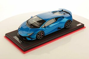 MR collection 1/18 LAMBORGHINI HURACAN TECNICA 2022 Blu Nethuns　ランボルギーニ　ウラカン