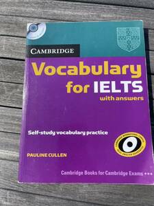 IELTS 問題集　CAMBRIDGE Vocabulary for IELTS with answer Self-study vocabulary practice