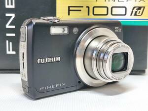 ◆FUJIFILM FinePix F100fd ブラック 付属品一式あり 動作OK ジャンク品扱い 富士フィルム◆