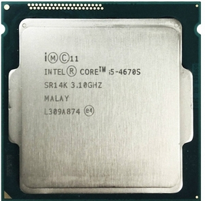 Intel Core i5-4670S SR14K 4C 3.1GHz 6MB 65W LGA1150 CM8064601465703