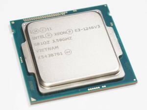 美品 intel Xeon E3-1246V3 3.50Ghz 4コア8スレッド CPU LGA1150 Haswell i7-4770k相当