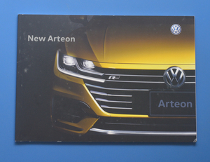 フォルクスワーゲン　アルテオン　3HDJHF　VW　ARTEON　2017年10月　カタログ【VW03-01】