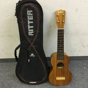 W018-I57-2082 FAMOUS UKULELE ウクレレ FS-5 ケース付き 弦楽器 レトロ 楽器 音楽