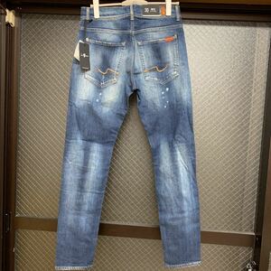 Seven For All Mankind セブンフォーオールマンカインド スリム テーパード ジーンズ 未使用 デニム メンズ ボトム 30 定価26900円