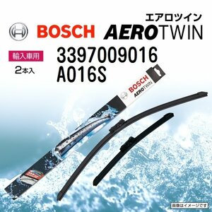 BOSCH エアロツインワイパー ベンツ Cクラス (W203) 2005年9月～2007年8月 右ハンドル用 A016S 2本入り 新品