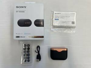 小＃8296　SONY ソニー WF-1000XM3 Bluetooth ワイヤレスイヤホン ノイズキャンセリング 通電確認済 現状品