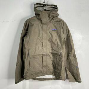 ☆送料無料☆Patagonia☆トレントシェルマウンテンパーカー☆h2no☆XS☆２０１１年製☆カーキ系☆d23