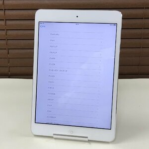 ☆ジャンク/中古品☆Apple iPad mini Wi-Fi ?GB A1432 シルバー アクティベーションロック