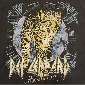 ■新品Ｔシャツ■DEF LEPPARD hysteria ビンテージXL 80s/BON JOVI/AEROSMITH/ROCK/KISS/VAN HALEN/WHITESNAKE　デフ・レパード虎