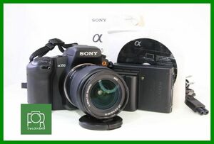 【同梱歓迎】実用■到着後即使える■ソニー Sony α350+18-70mm■バッテリー・チャージャー・4GB CFカード付き■AD1174