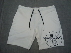 新品CHIEMSEE(キムジー)メンズスウェットショーツFUNCHAL HEK 11-4202 STAR WHITE (S)