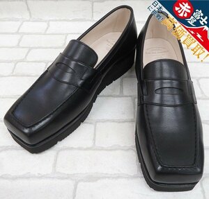 2S6783/未使用品 foot the coacher SQUARE LOAFER フットザコーチャー スクエアローファー 9