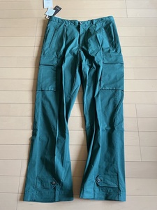 GTA ジーティーアー コットン カーゴパンツ 48 グリーン 緑 ¥29000 IL pantalone イージーパンツ 